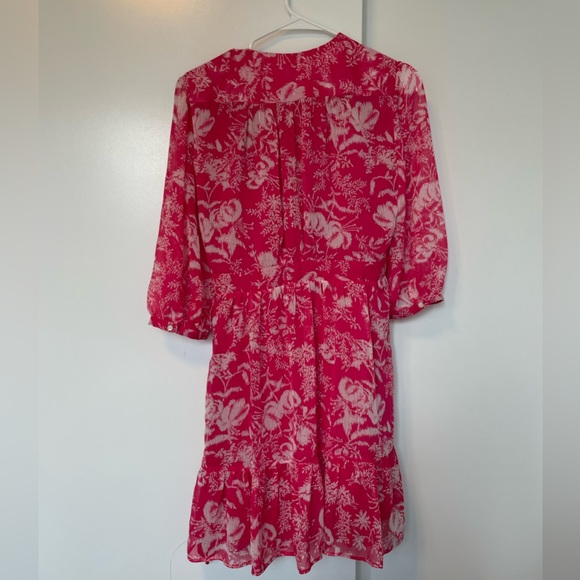 NWOT BA&SH Ulia Printed Surplice Mini Dress Size 1 - Picture 6 of 7